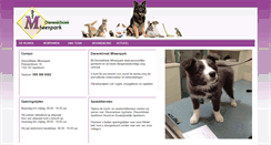 Desktop Screenshot of dierenkliniekmheenpark.nl